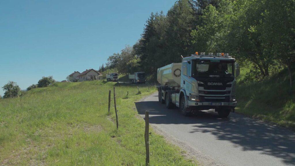 Location camions bennes à Annemasse